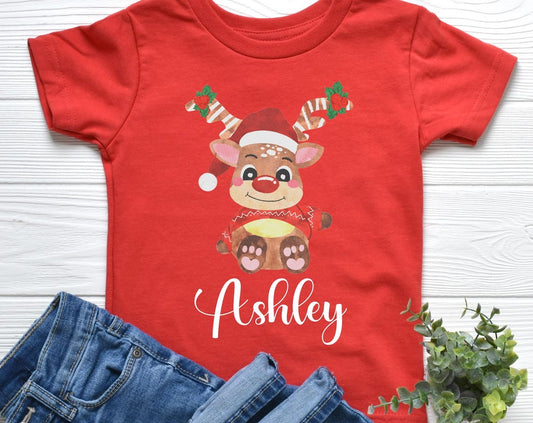 Custom Reindeer Toddler Sweatshirt
